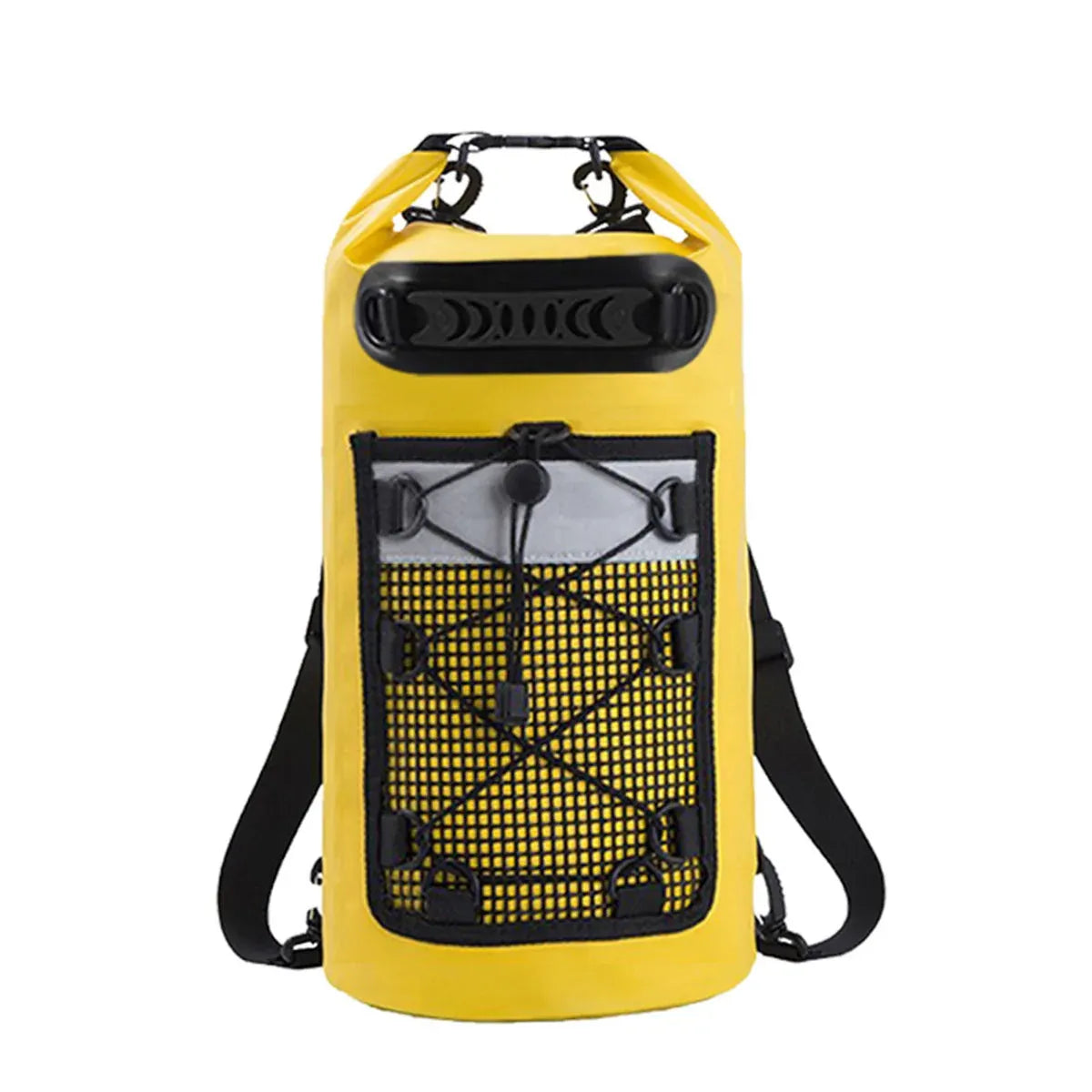 30L Waterproof Roll-Top Dry Bag - Yellow